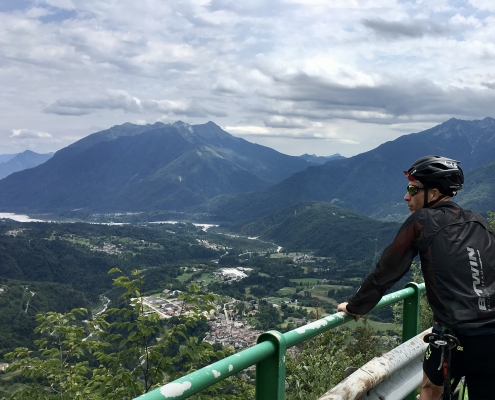 Panorama sulla Val Tagliamento
