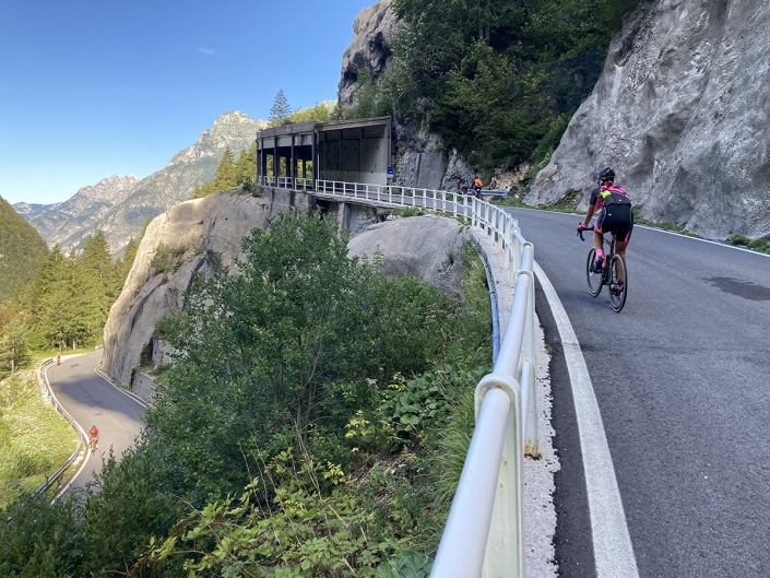 Salita per Sella Nevea