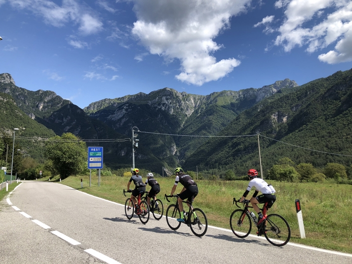 L'attacco verso il passo Rest