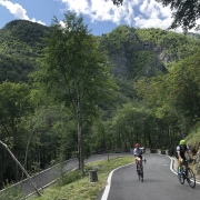 Inizio salita verso il Passo Rest