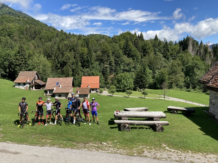 Panchina dopo salita "Esse" di Raveo