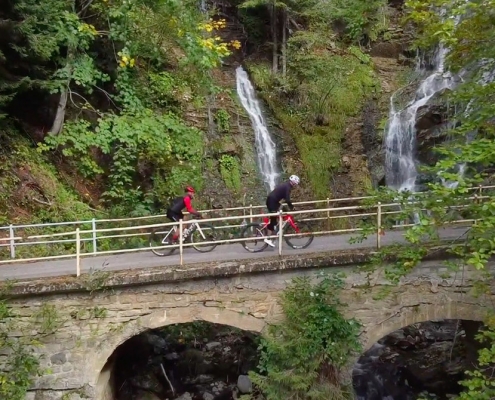 Cascata sulla destra