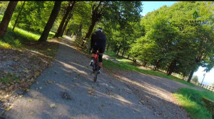 Dettaglio della ciclabile.