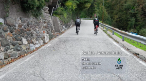 Girare a destra per iniziare la salita Ravascletto